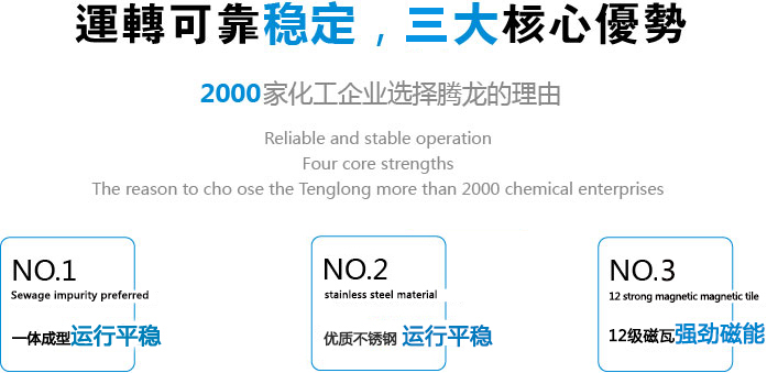 tmc-p不锈钢氨水磁力泵设计核心