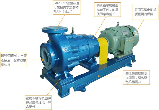 cqb-fa氟塑料磁力泵人性设计